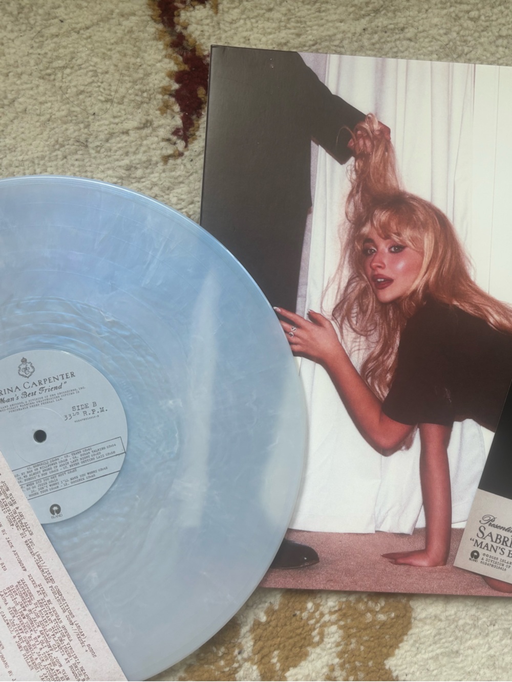 Sabrina Carpenter Man’s Best Friend LP Vinyl